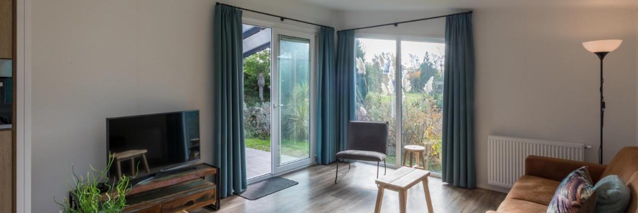 Welcome In - Chalet Vakantiepark Fort Den Haak - Huisdier Toegestaan Vrouwenpolder Exterior foto